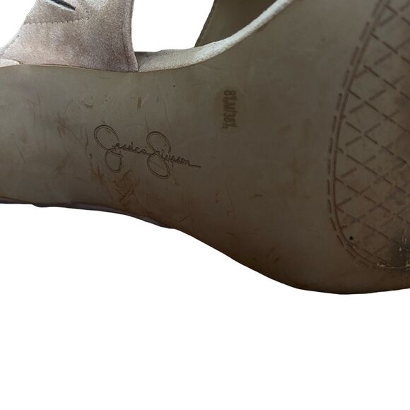 Jessica Simpson Elbella Women's Jeweled Sandals High Heels 8.5 - Picture 13 of 15